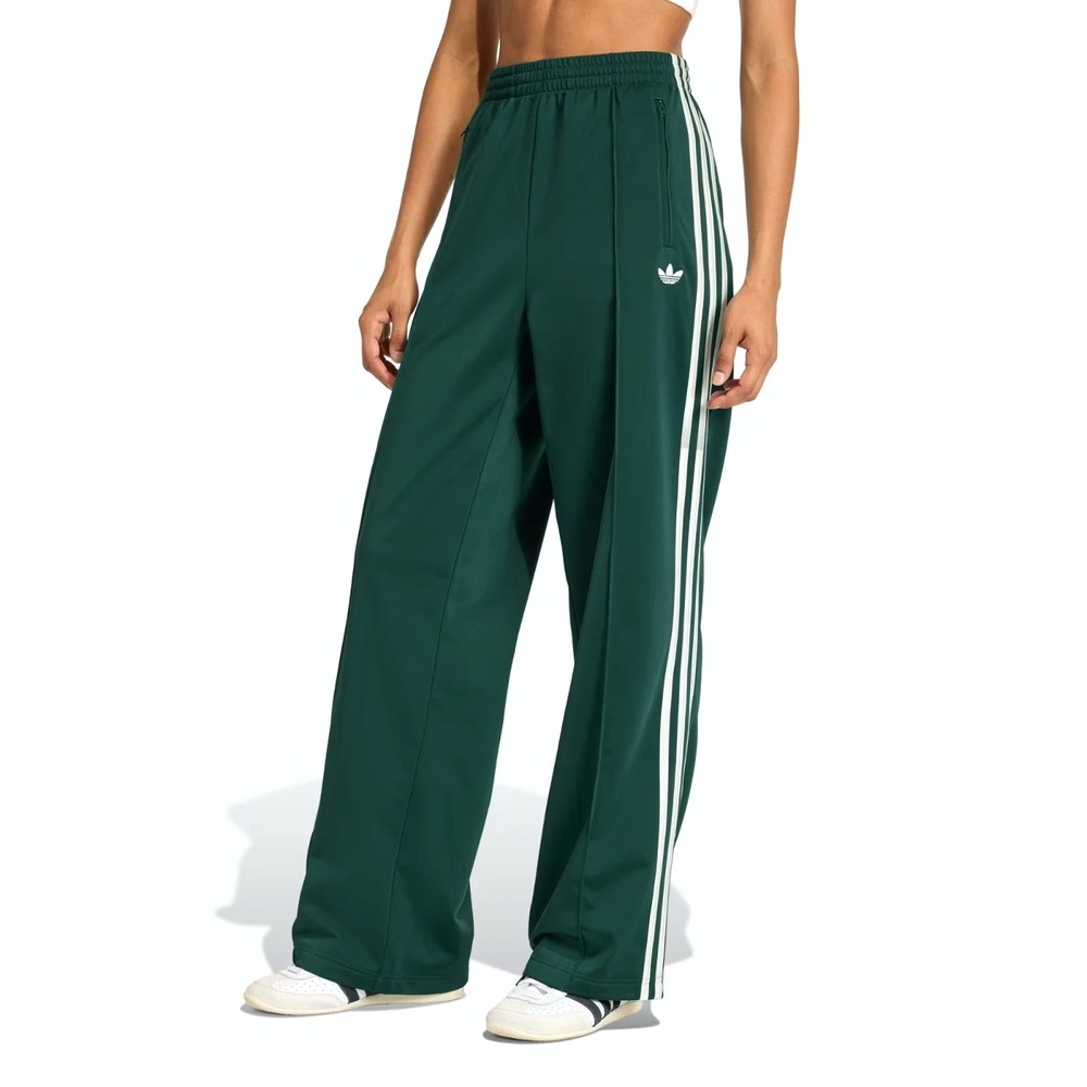 Adidas Adicolor Firebird Track Pants Womens XL Green Aurora Ivy KD2528